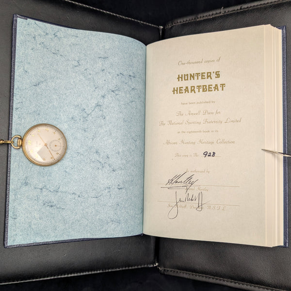 Hunter's Heartbeat by Lionel A.H. Hartley (Signed Limited Edition No. 928), 1985 🦒🌍🦆