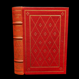 Bernard Shaw: Three Plays by Bernard Shaw (The Franklin Library Limited Edition), 1979 🎭📚📜