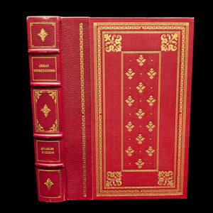 A hardcover edition of 'Great Expectations' by Charles Dickens, published by The Franklin Library with gold decorations on the cover.