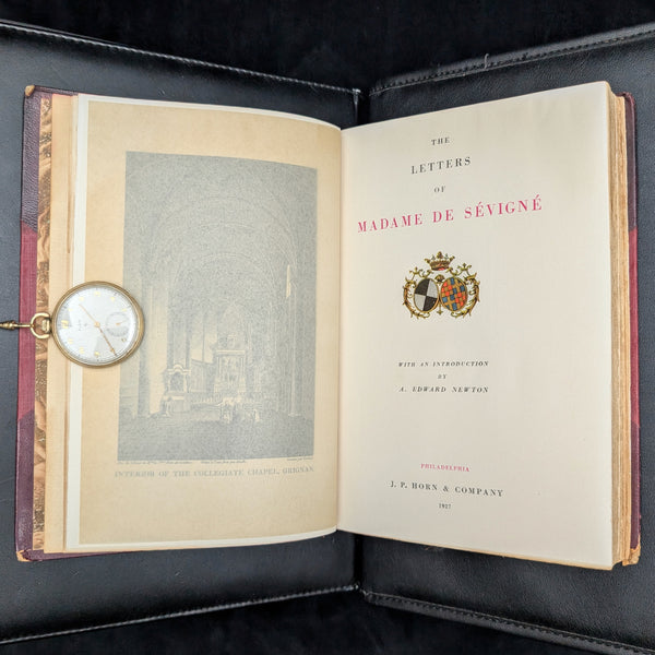 The Letters of Madame de Sévigné by Madame de Sévigné (RARE Carnavalet Edition), 1927 📜🇫🇷✒️