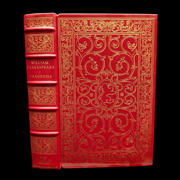 William Shakespeare, Tragedies by The Franklin Library (Leather Bound, RARE), 1975. 📜🏛️🇬🇧