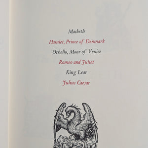 William Shakespeare, Tragedies by The Franklin Library (Leather Bound, RARE), 1975. 📜🏛️🇬🇧