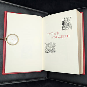 William Shakespeare, Tragedies by The Franklin Library (Leather Bound, RARE), 1975. 📜🏛️🇬🇧