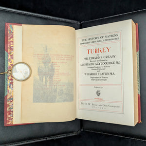 The History of Nations: Turkey (Volume XIV), 1910 🇹🇷📜🏛️