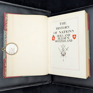 The History of Nations: Holland, Belgium, Switzerland (Volume XIII), 1907 🇳🇱🇧🇪🇨🇭