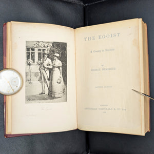 The Egoist by George Meredith (1905), with The White House Library Tag 📜🇺🇸🏛️