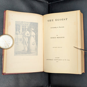 The Egoist by George Meredith (1905), with The White House Library Tag 📜🇺🇸🏛️