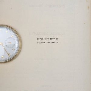 The Egoist by George Meredith (1905), with The White House Library Tag 📜🇺🇸🏛️