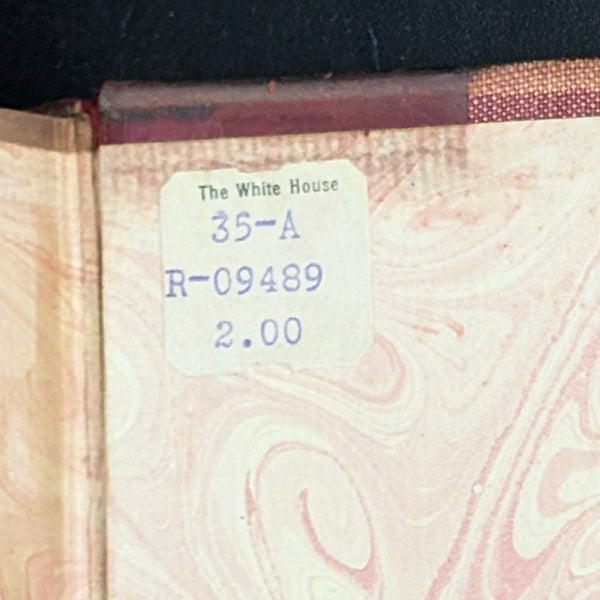 The Egoist by George Meredith (1905), with The White House Library Tag 📜🇺🇸🏛️