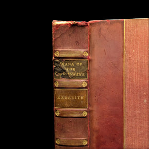 Diana of the Crossways by George Meredith (1905), with The White House Library Tag 📜🇺🇸🏛️