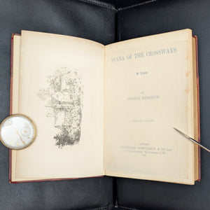 Diana of the Crossways by George Meredith (1905), with The White House Library Tag 📜🇺🇸🏛️
