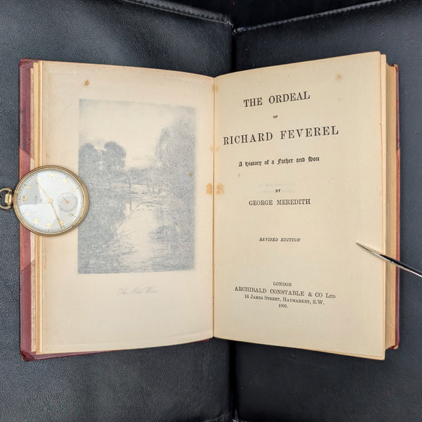 George Meredith, "The Ordeal of Richard Feverel" (Rare Revised Edition), 1905 📜✨📖