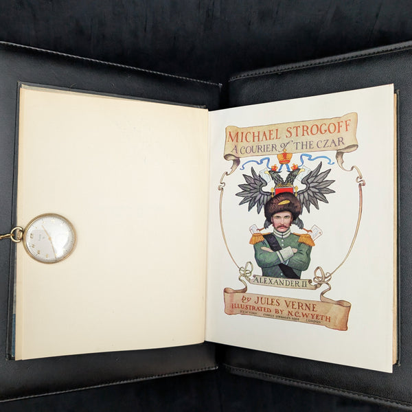 Michael Strogoff: A Courier of the Czar by Jules Verne (RARE, First American Edition), 1927 📜✨🤩