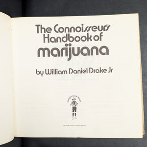 The Connoisseur's Handbook of Marijuana by William Daniel Drake Jr. (Rare Hardcover Edition), 1971 📜🍃✌️