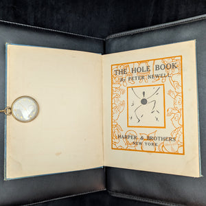 The Hole Book by Peter Newell (RARE, First Edition), 1908 🎯✨📖