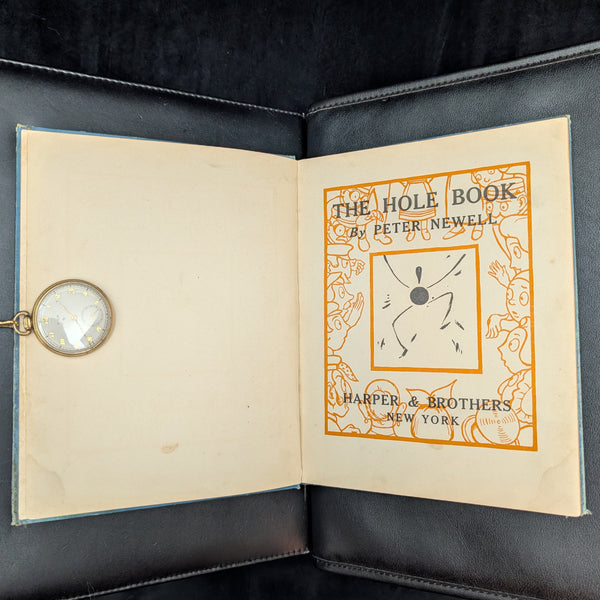The Hole Book by Peter Newell (RARE, First Edition), 1908 🎯✨📖