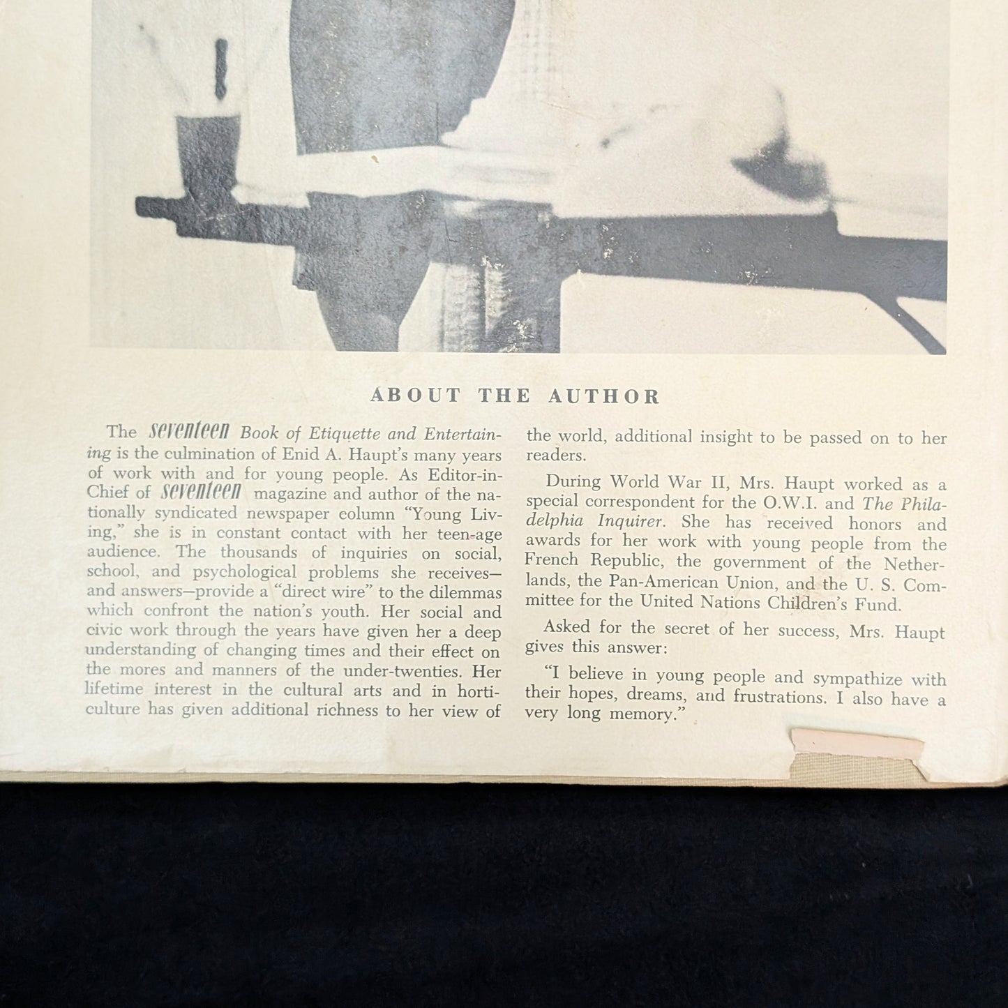 The Seventeen Book of Etiquette & Entertaining, by Enid A. Haupt, (Second Printing), 1963 📜✨👩‍🏫