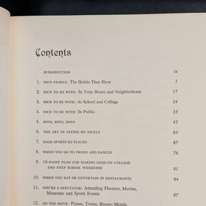 The Seventeen Book of Etiquette & Entertaining, by Enid A. Haupt, (Second Printing), 1963 📜✨👩‍🏫