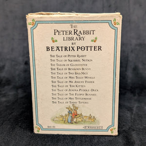 The Peter Rabbit Library, by Beatrix Potter, (12-Volume Box Set, Illustrated), 1987 📚🐇🌿