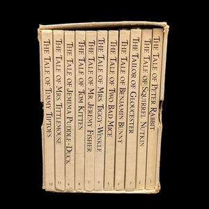The Peter Rabbit Library, by Beatrix Potter, (12-Volume Box Set, Illustrated), 1987 📚🐇🌿