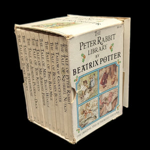 The Peter Rabbit Library, by Beatrix Potter, (12-Volume Box Set, Illustrated), 1987 📚🐇🌿
