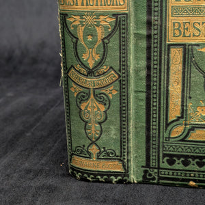 Half-Hours With The Best Authors, by Charles Knight (ed.), (Decorative Binding, Illustrated), Undated 📜✍️🇬🇧