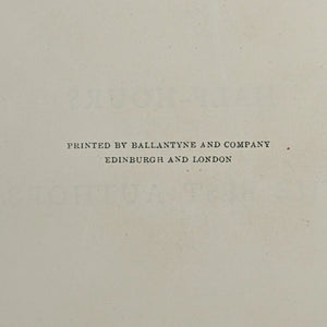 Half-Hours With The Best Authors, by Charles Knight (ed.), (Decorative Binding, Illustrated), Undated 📜✍️🇬🇧