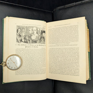 Half-Hours With The Best Authors, by Charles Knight (ed.), (Decorative Binding, Illustrated), Undated 📜✍️🇬🇧