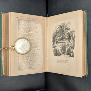 The Poetical Works of John Milton, by John Milton, (Illustrated, Decorative Binding), 1872 ✒️📜🏛️
