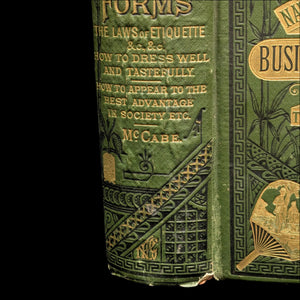 The National Encyclopedia of Business and Social Forms by James D. McCabe (RARE Illustrated Edition), 1881 📜🎩🕰️