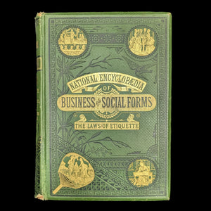 The National Encyclopedia of Business and Social Forms by James D. McCabe (RARE Illustrated Edition), 1881 📜🎩🕰️