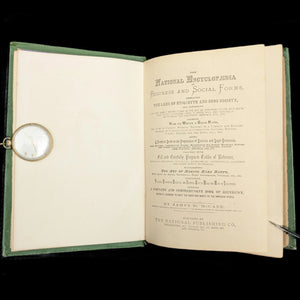 The National Encyclopedia of Business and Social Forms by James D. McCabe (RARE Illustrated Edition), 1881 📜🎩🕰️