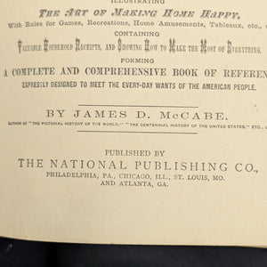 The National Encyclopedia of Business and Social Forms by James D. McCabe (RARE Illustrated Edition), 1881 📜🎩🕰️
