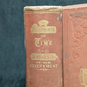 The Footprints of Time by Chapels Bancroft (RARE Multi-Layered Provenance), 1878 📜🇺🇸🏛️