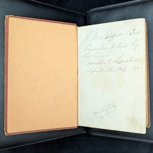 The Footprints of Time by Chapels Bancroft (RARE Multi-Layered Provenance), 1878 📜🇺🇸🏛️