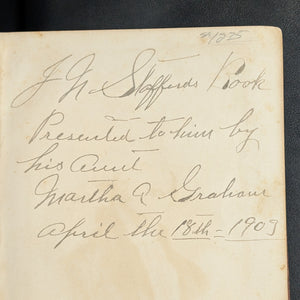 The Footprints of Time by Chapels Bancroft (RARE Multi-Layered Provenance), 1878 📜🇺🇸🏛️