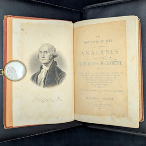 The Footprints of Time by Chapels Bancroft (RARE Multi-Layered Provenance), 1878 📜🇺🇸🏛️