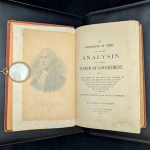 The Footprints of Time by Chapels Bancroft (RARE Multi-Layered Provenance), 1878 📜🇺🇸🏛️