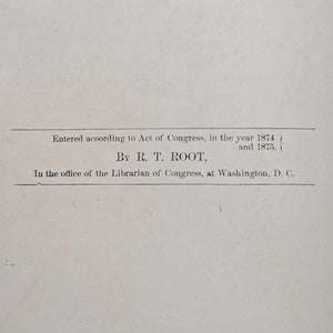 The Footprints of Time by Chapels Bancroft (RARE Multi-Layered Provenance), 1878 📜🇺🇸🏛️
