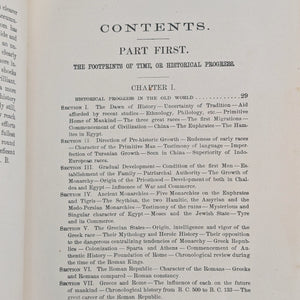The Footprints of Time by Chapels Bancroft (RARE Multi-Layered Provenance), 1878 📜🇺🇸🏛️
