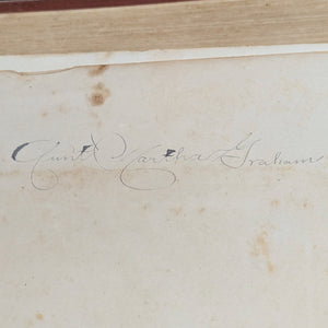 The Footprints of Time by Chapels Bancroft (RARE Multi-Layered Provenance), 1878 📜🇺🇸🏛️