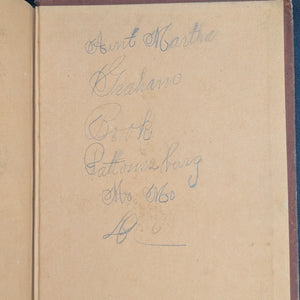 The Footprints of Time by Chapels Bancroft (RARE Multi-Layered Provenance), 1878 📜🇺🇸🏛️