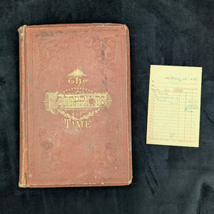 The Footprints of Time by Chapels Bancroft (RARE Multi-Layered Provenance), 1878 📜🇺🇸🏛️