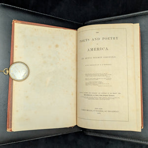 The Poets and Poetry of America, by Rufus Wilmot Griswold, (16th Edition), 1873 📜📖🇺🇸