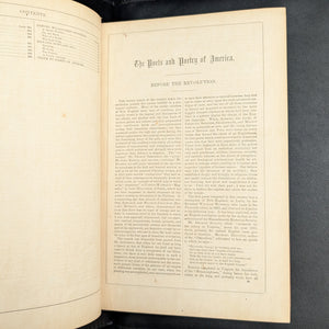 The Poets and Poetry of America, by Rufus Wilmot Griswold, (16th Edition), 1873 📜📖🇺🇸