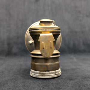 Vintage Brass Carbide Lamp by Auto-Lite (Industrial Artifact, RARE), 1931 ⛏️🔦🇺🇸