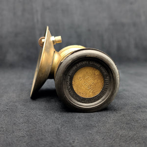 Vintage Brass Carbide Lamp by Auto-Lite (Industrial Artifact, RARE), 1931 ⛏️🔦🇺🇸