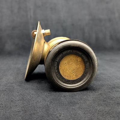 Vintage Brass Carbide Lamp by Auto-Lite (Industrial Artifact, RARE), 1931 ⛏️🔦🇺🇸