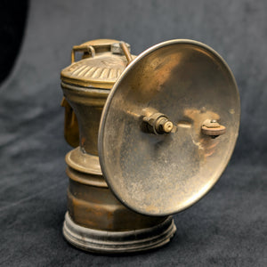Vintage Brass Carbide Lamp by Auto-Lite (Industrial Artifact, RARE), 1931 ⛏️🔦🇺🇸