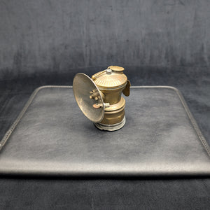 Vintage Brass Carbide Lamp by Auto-Lite (Industrial Artifact, RARE), 1931 ⛏️🔦🇺🇸